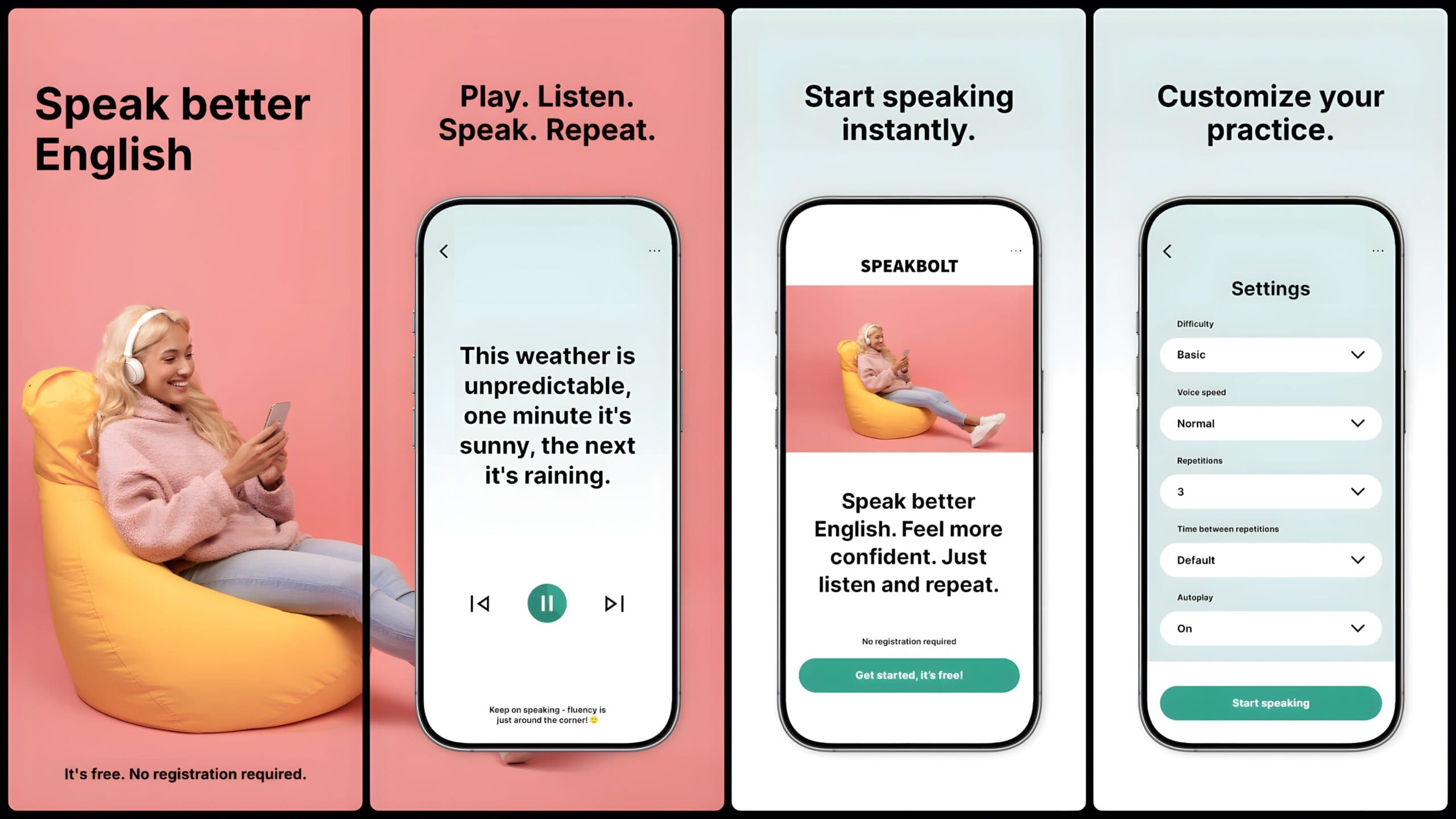 Speakbolt – English Fluency & Pronunciation Practice